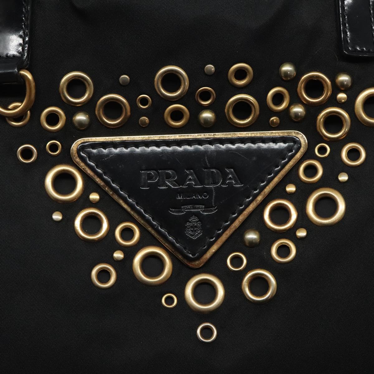 Prada Tote Bag Nylon Black