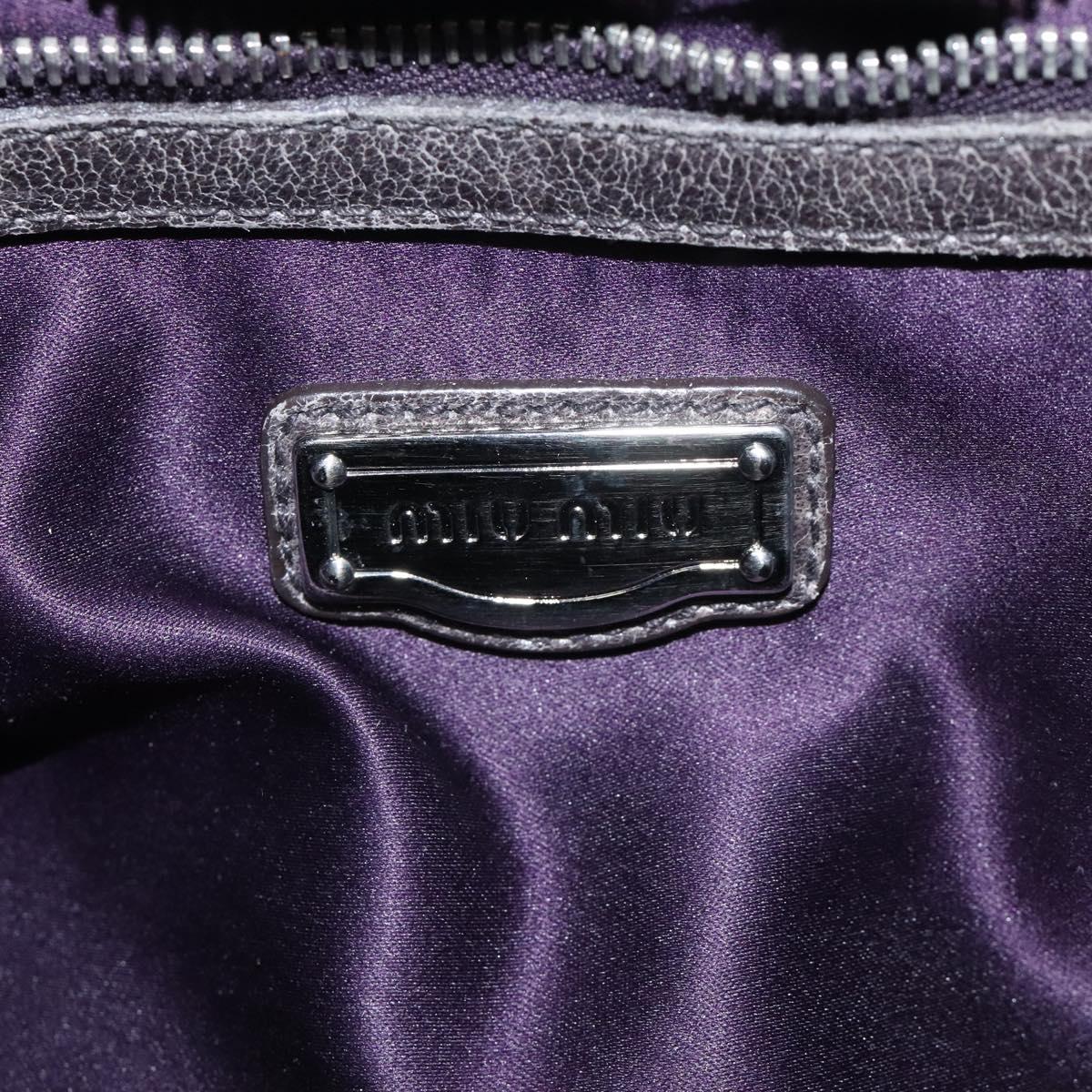 Miu Miu Matelasse Gray