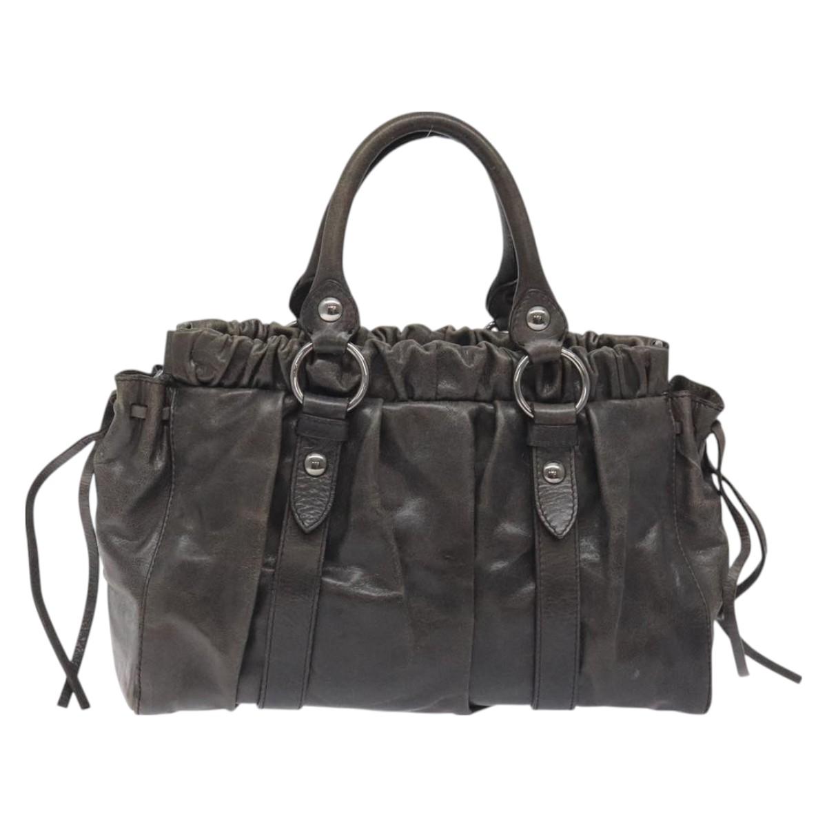 Miu Miu Matelasse Gray