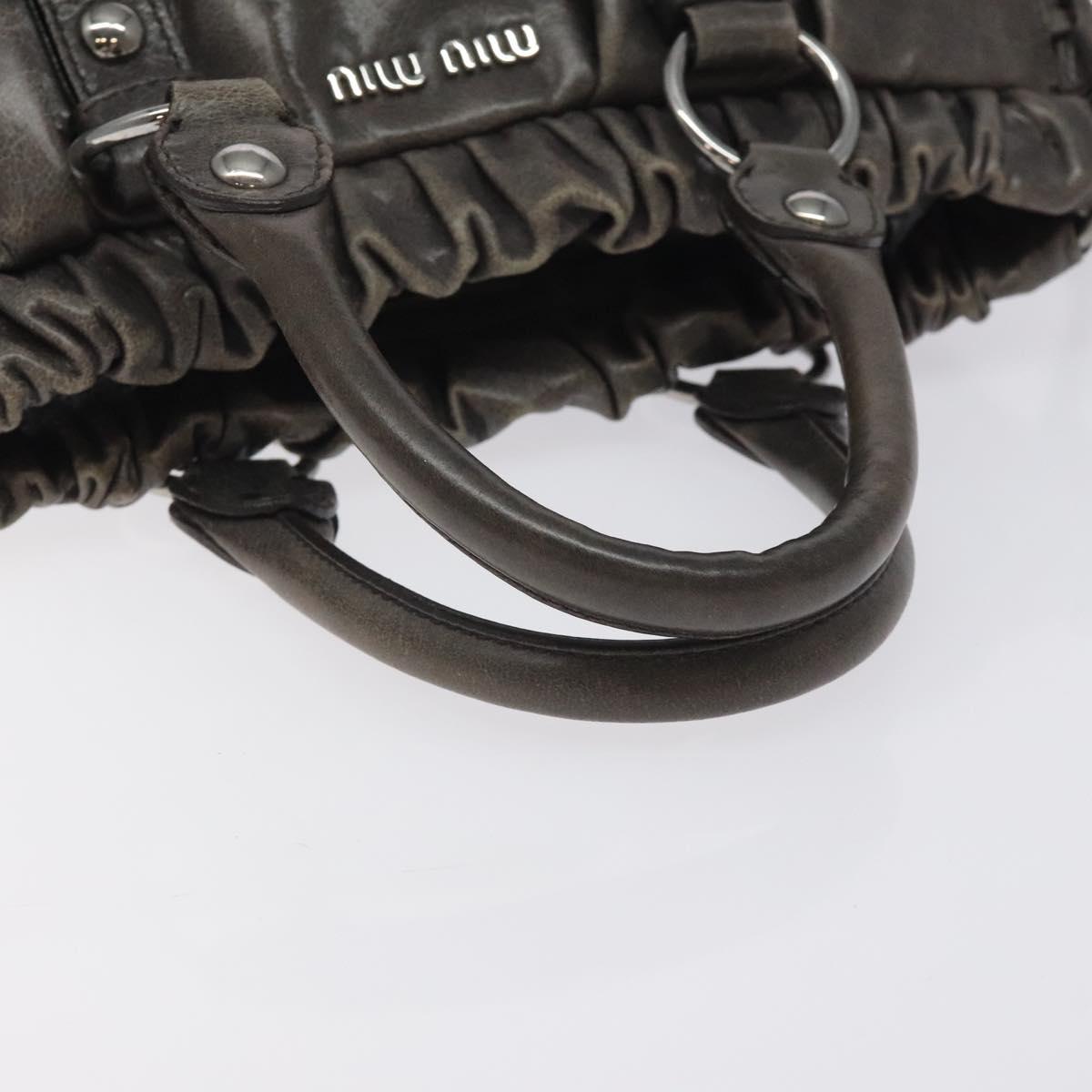 Miu Miu Matelasse Gray