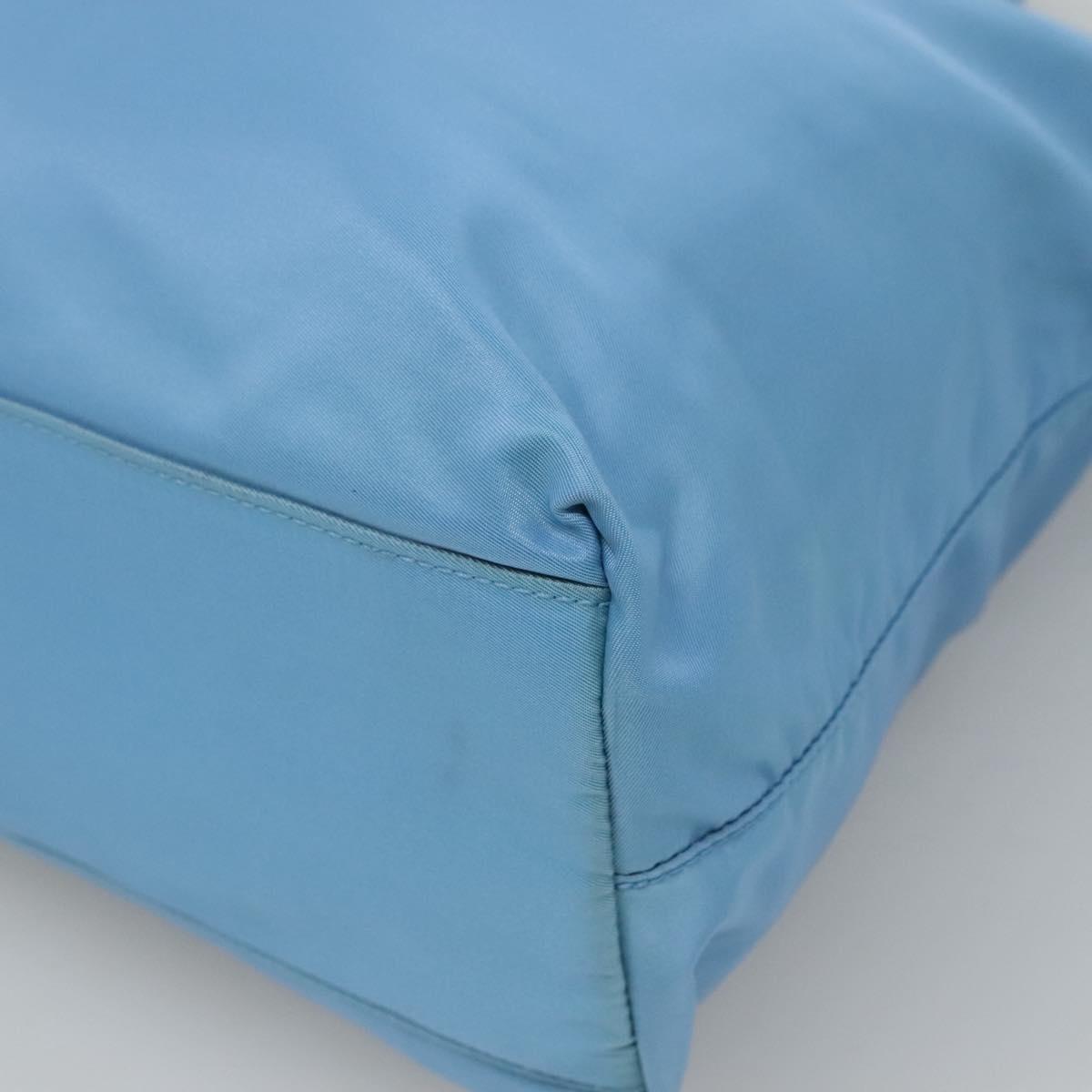 Prada Tote Bag Nylon Blue