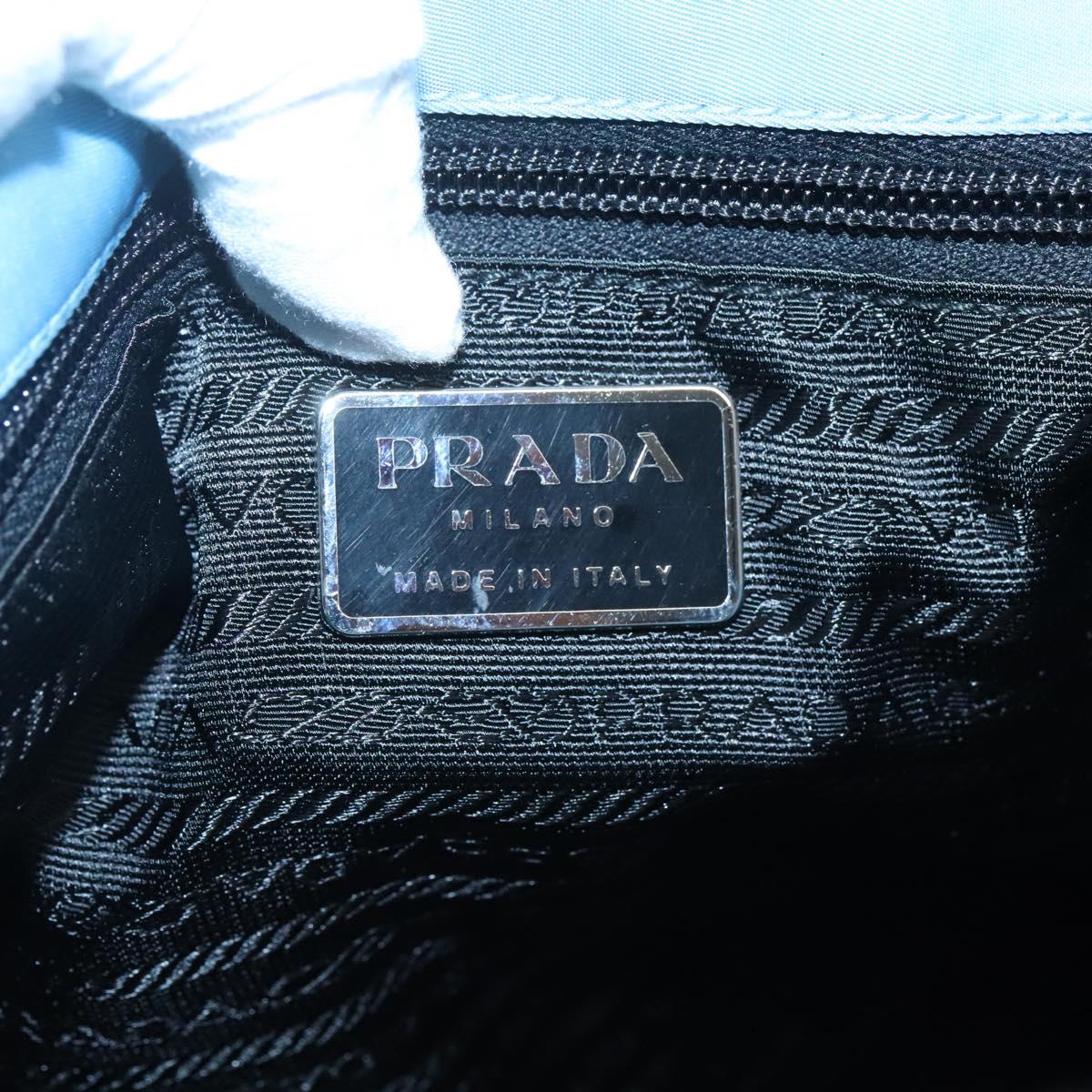 Prada Tote Bag Nylon Blue
