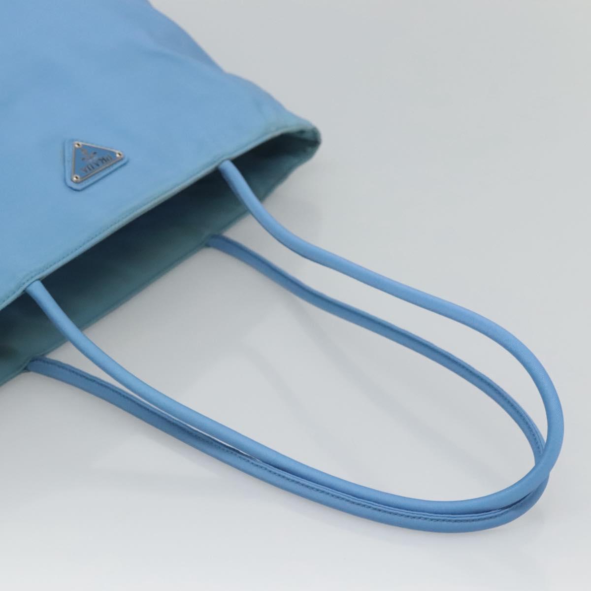 Prada Tote Bag Nylon Blue