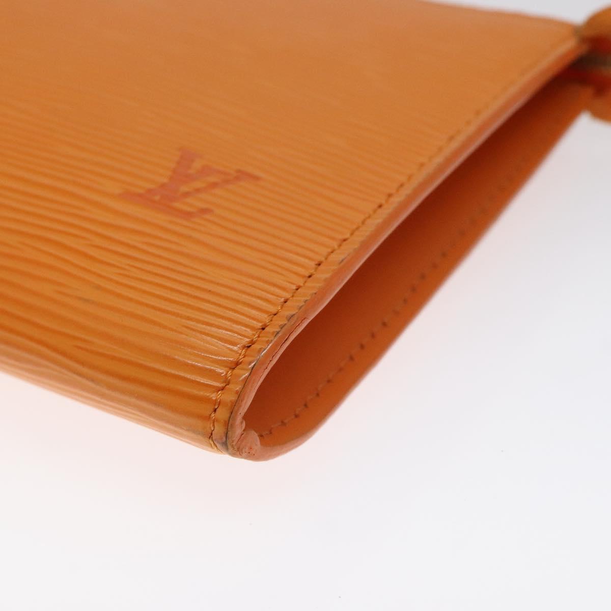 Louis Vuitton Epi Pochette Orange
