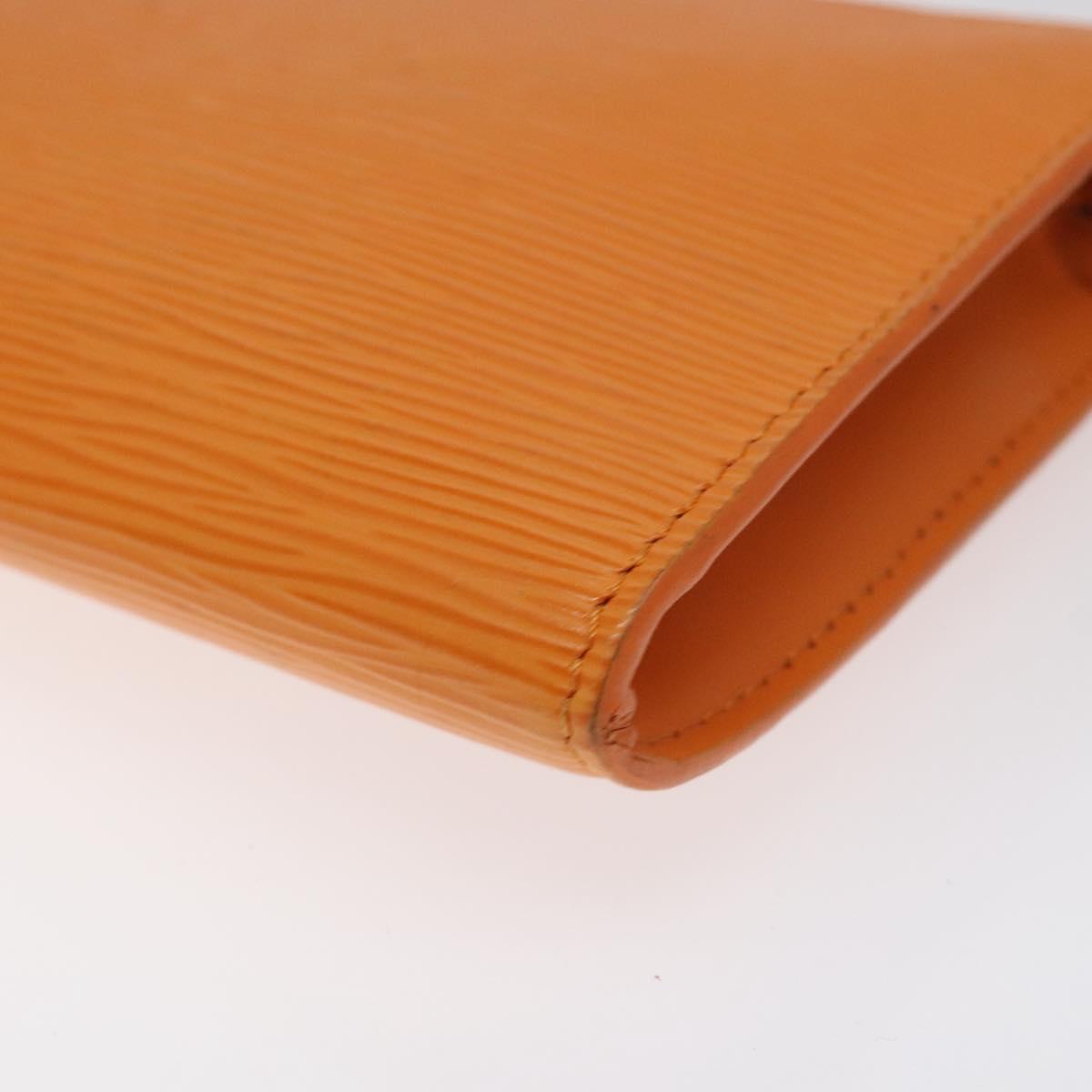 Louis Vuitton Epi Pochette Orange