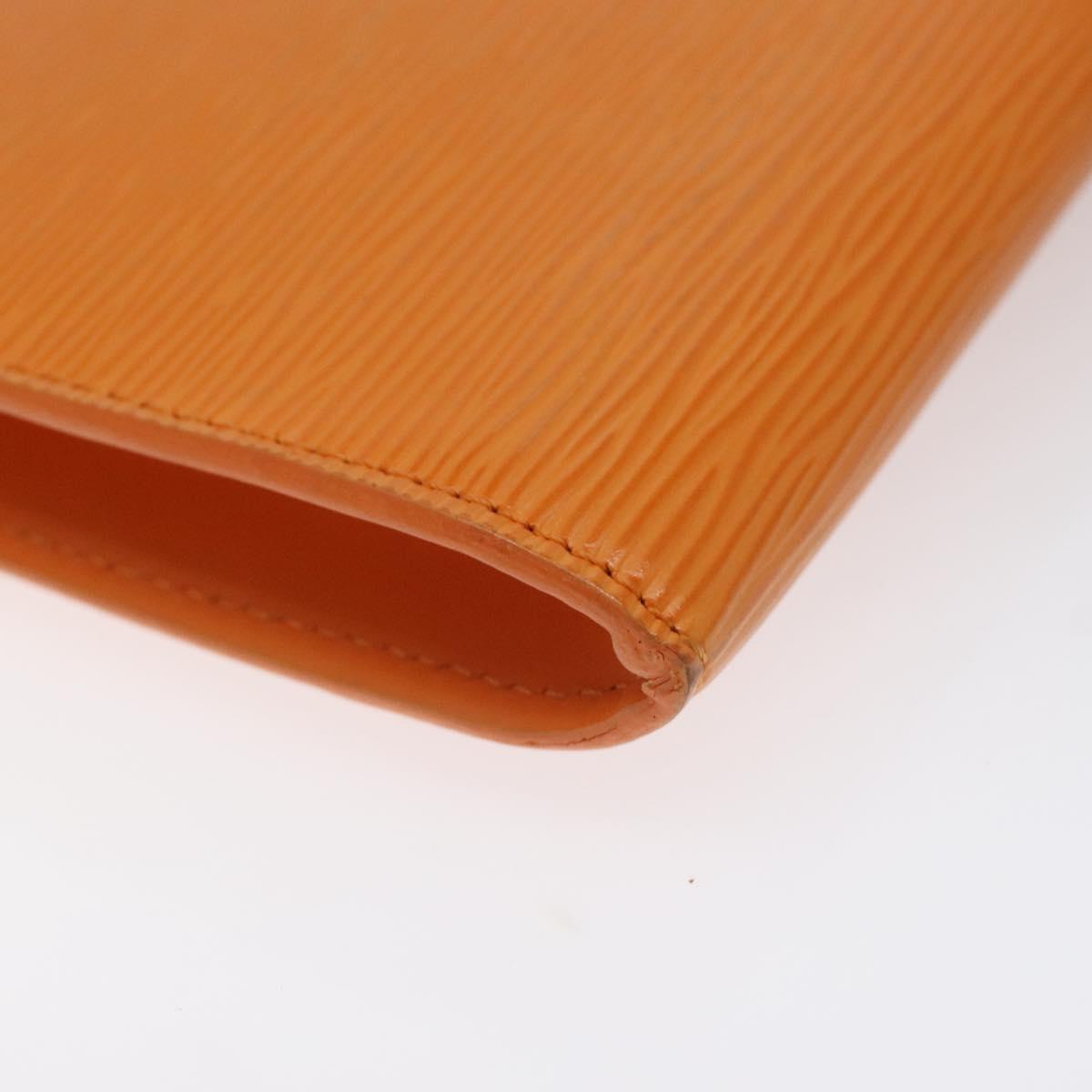 Louis Vuitton Epi Pochette Orange