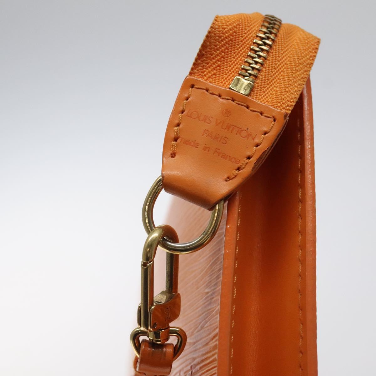 Louis Vuitton Epi Pochette Orange