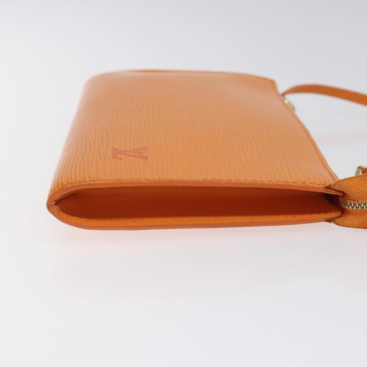 Louis Vuitton Epi Pochette Orange