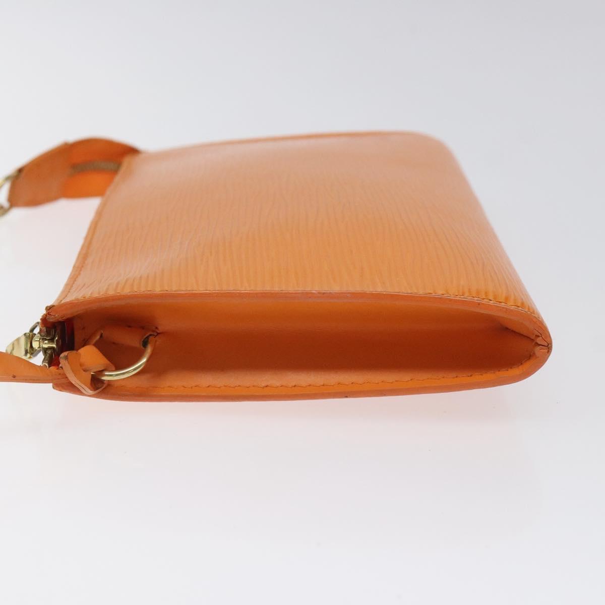 Louis Vuitton Epi Pochette Orange