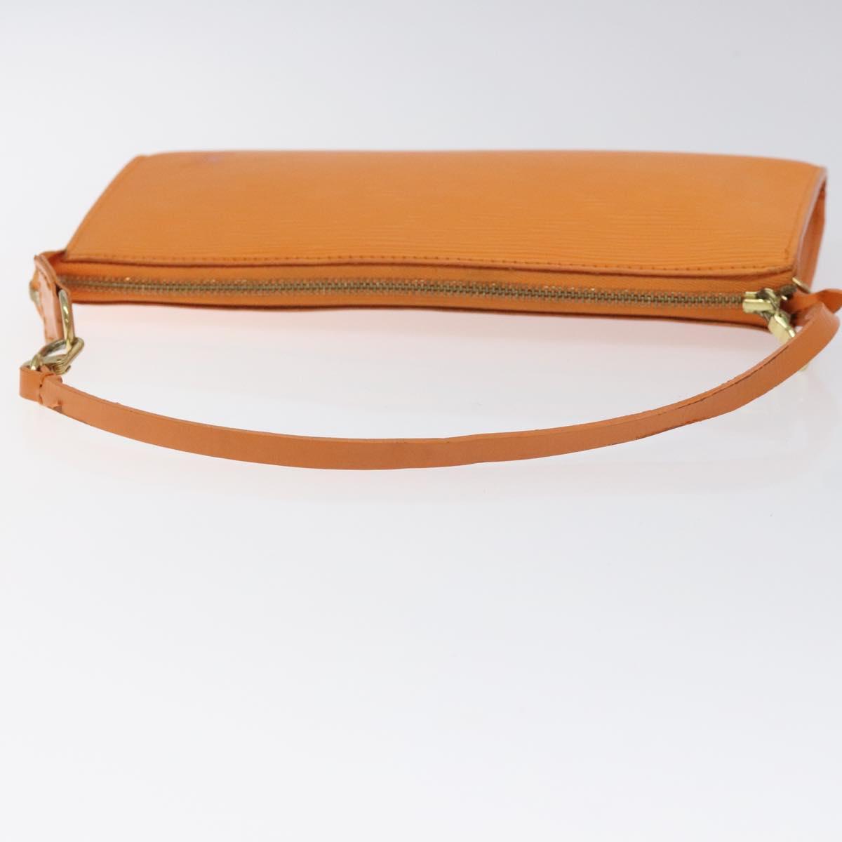 Louis Vuitton Epi Pochette Orange