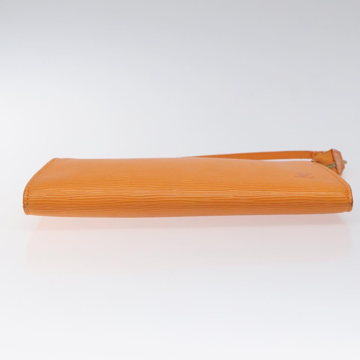 Louis Vuitton Epi Pochette Orange