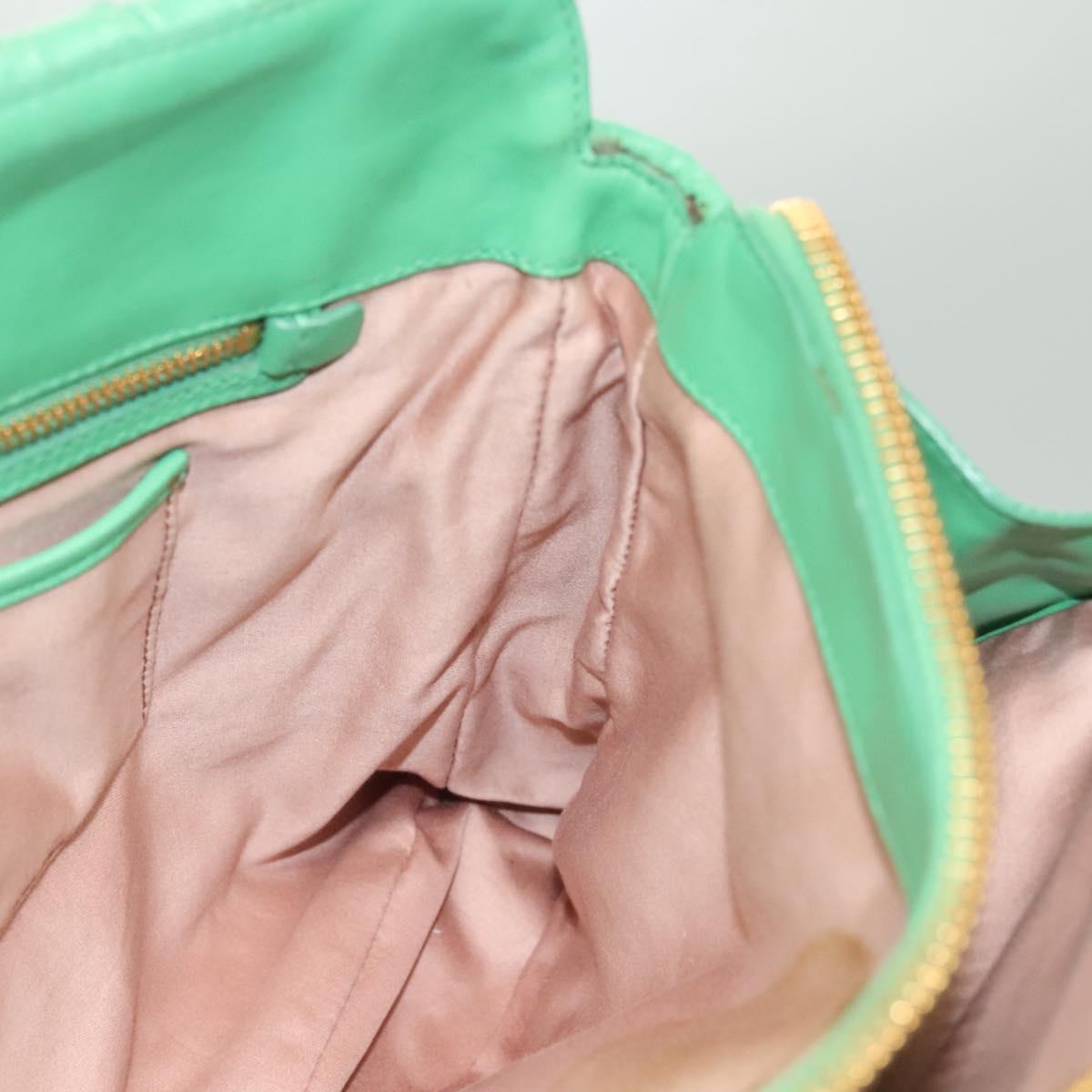 Miu Miu Matelasse Green