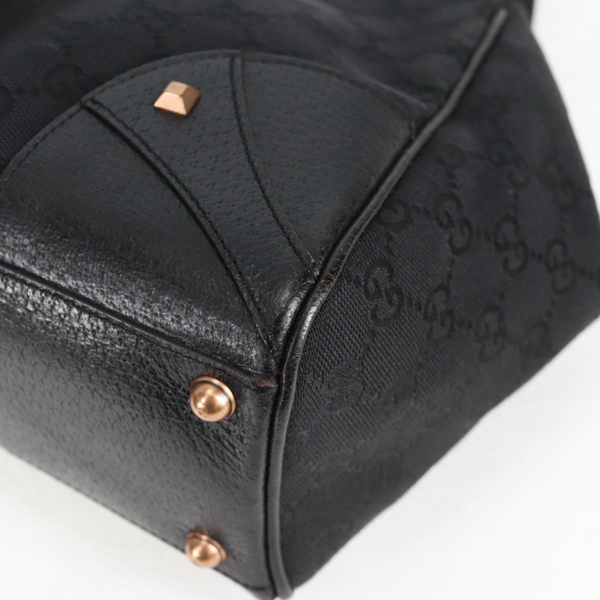 Gucci GG Canvas Bardot Black