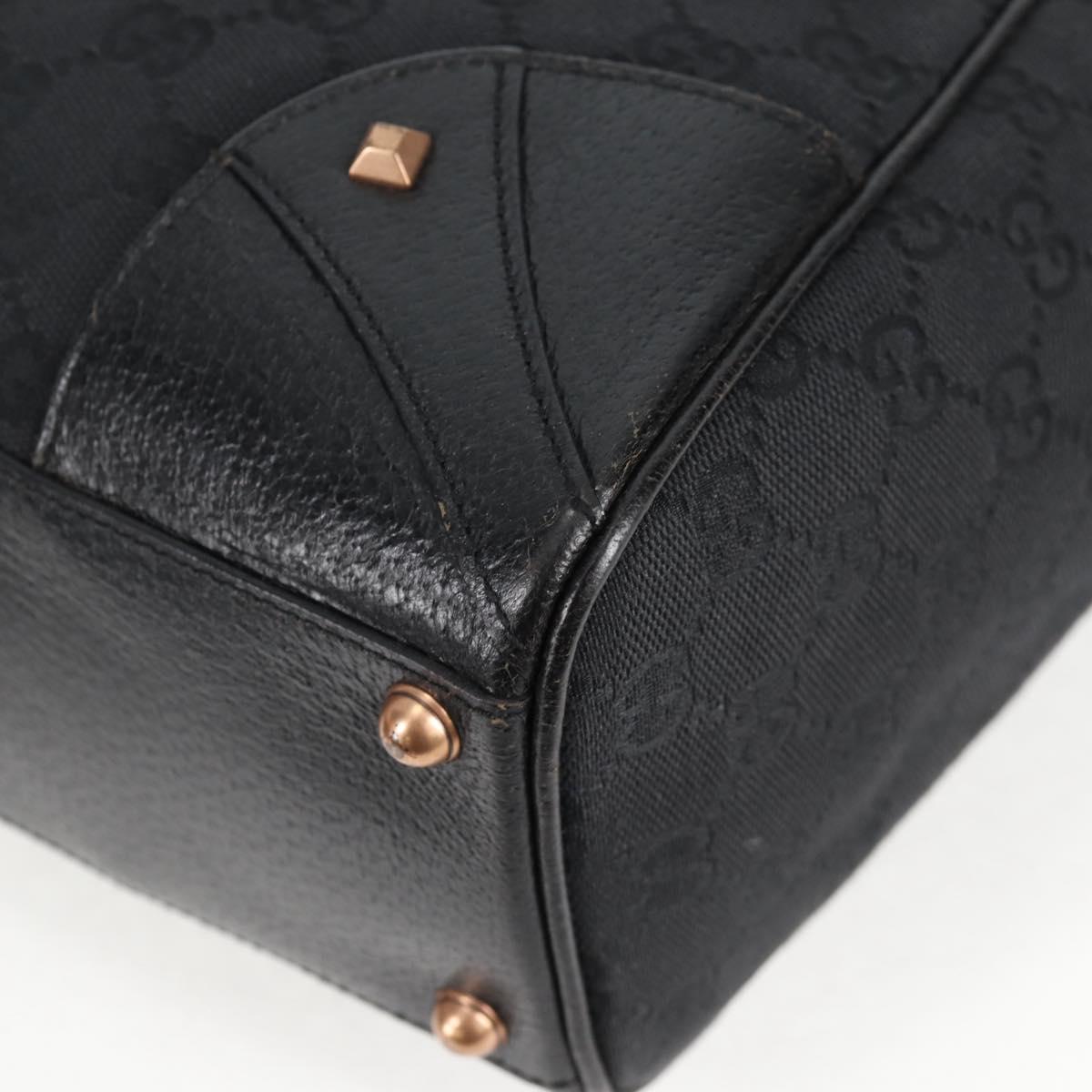 Gucci GG Canvas Bardot Black