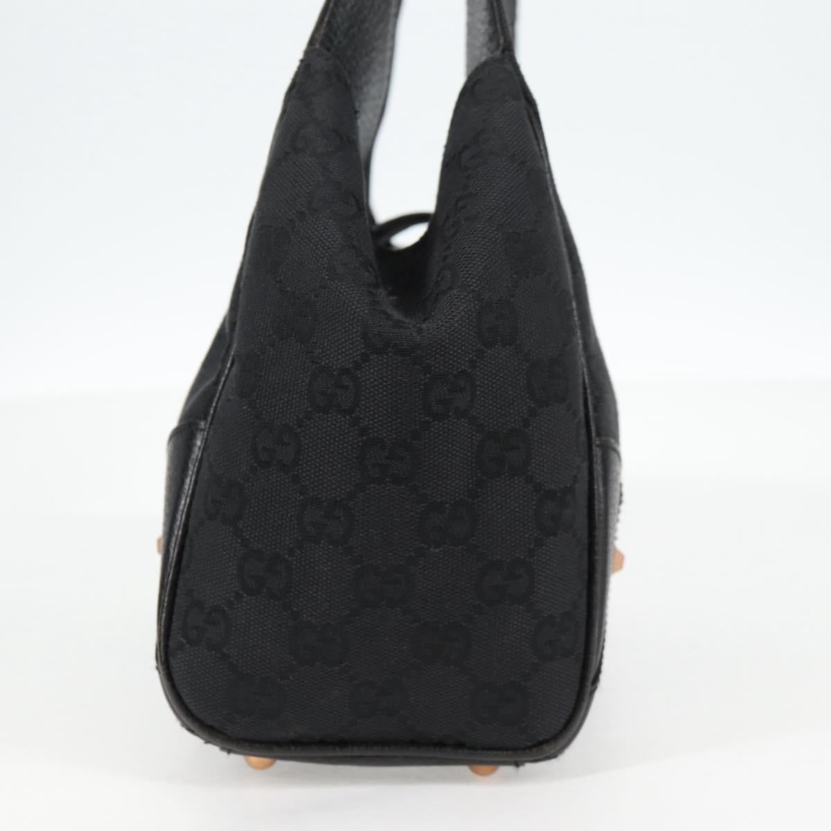 Gucci GG Canvas Bardot Black