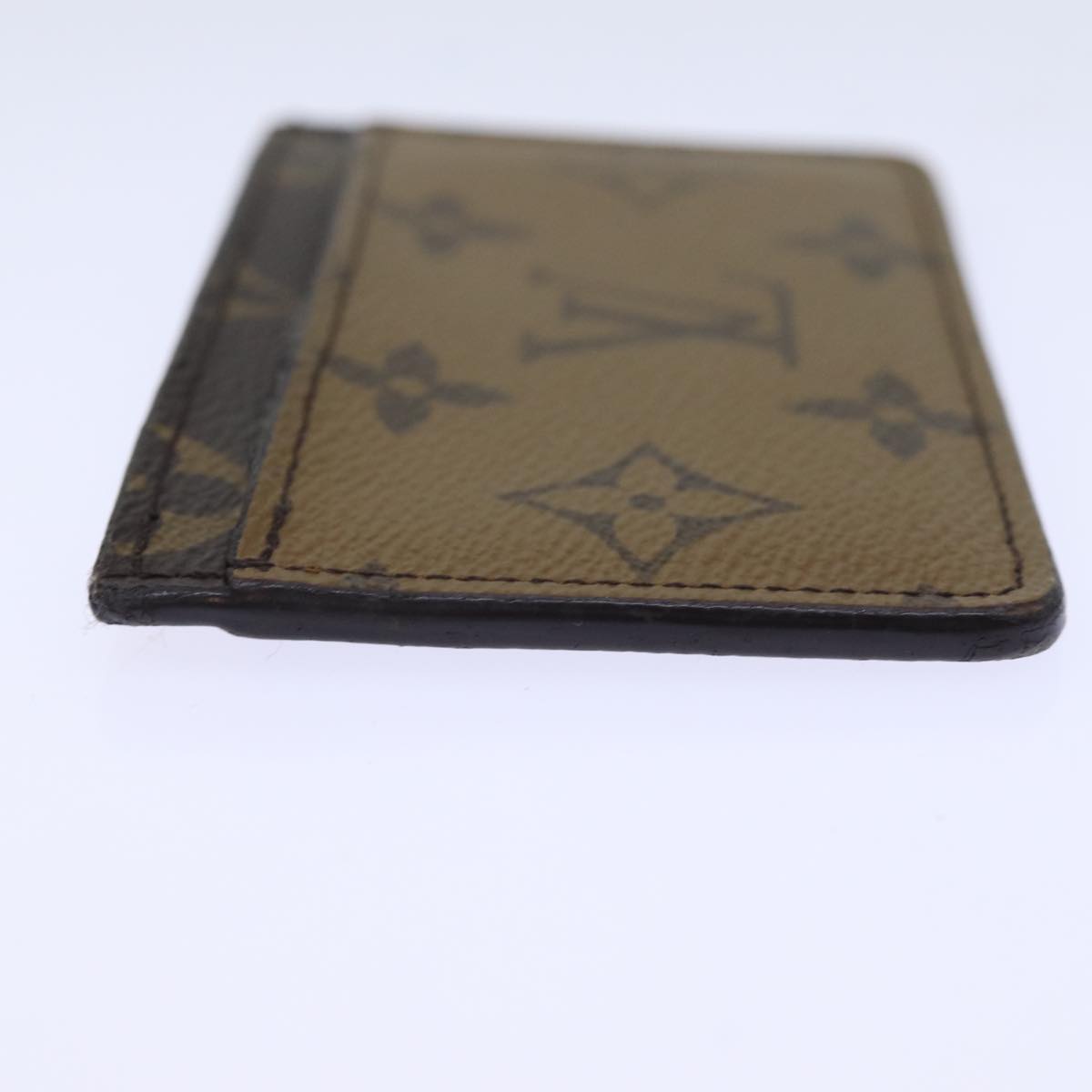 Louis Vuitton Monogram Reverse Porte Cartes Wallet (comes with box)