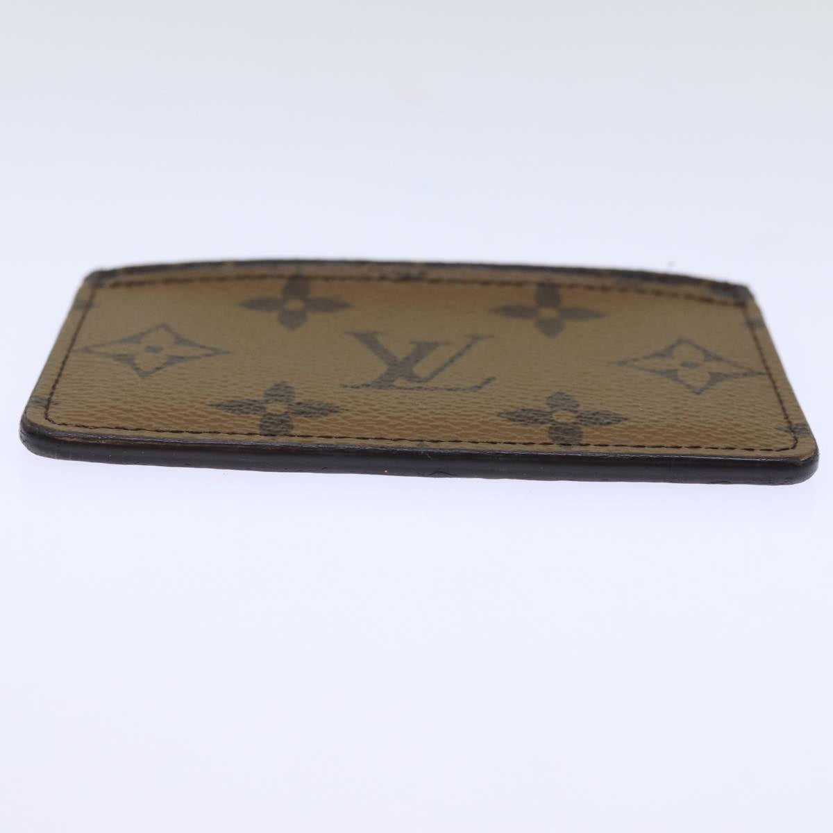 Louis Vuitton Monogram Reverse Porte Cartes Wallet (comes with box)