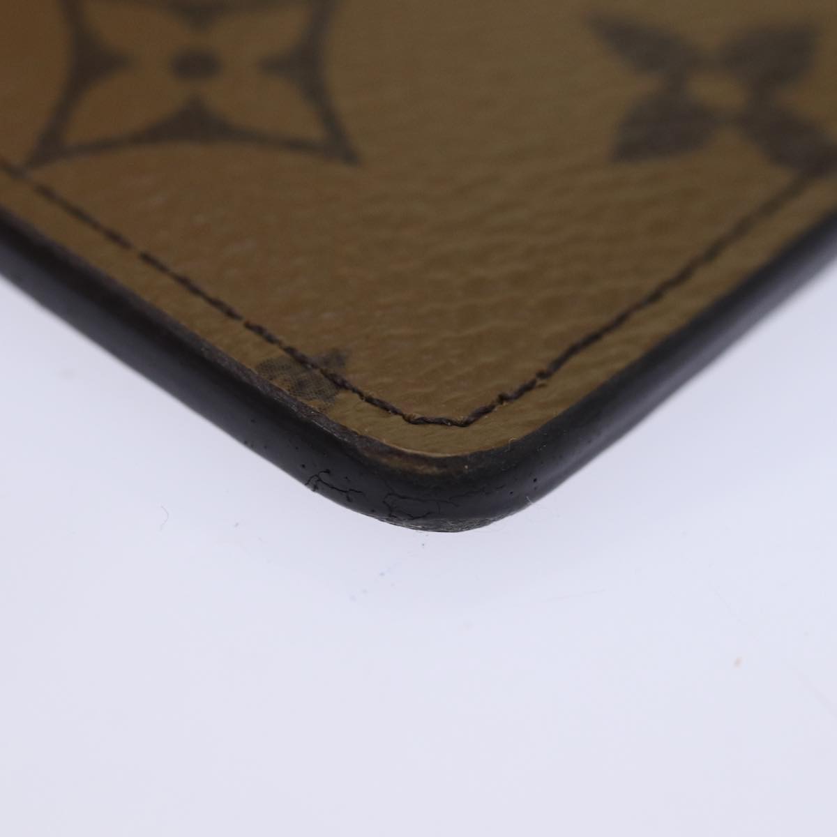 Louis Vuitton Monogram Reverse Porte Cartes Wallet (comes with box)