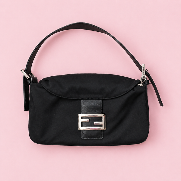 Black Fendi Baguette (Under $1,000)