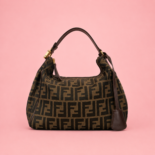 Fendi Zucca Print Vanity Clutch