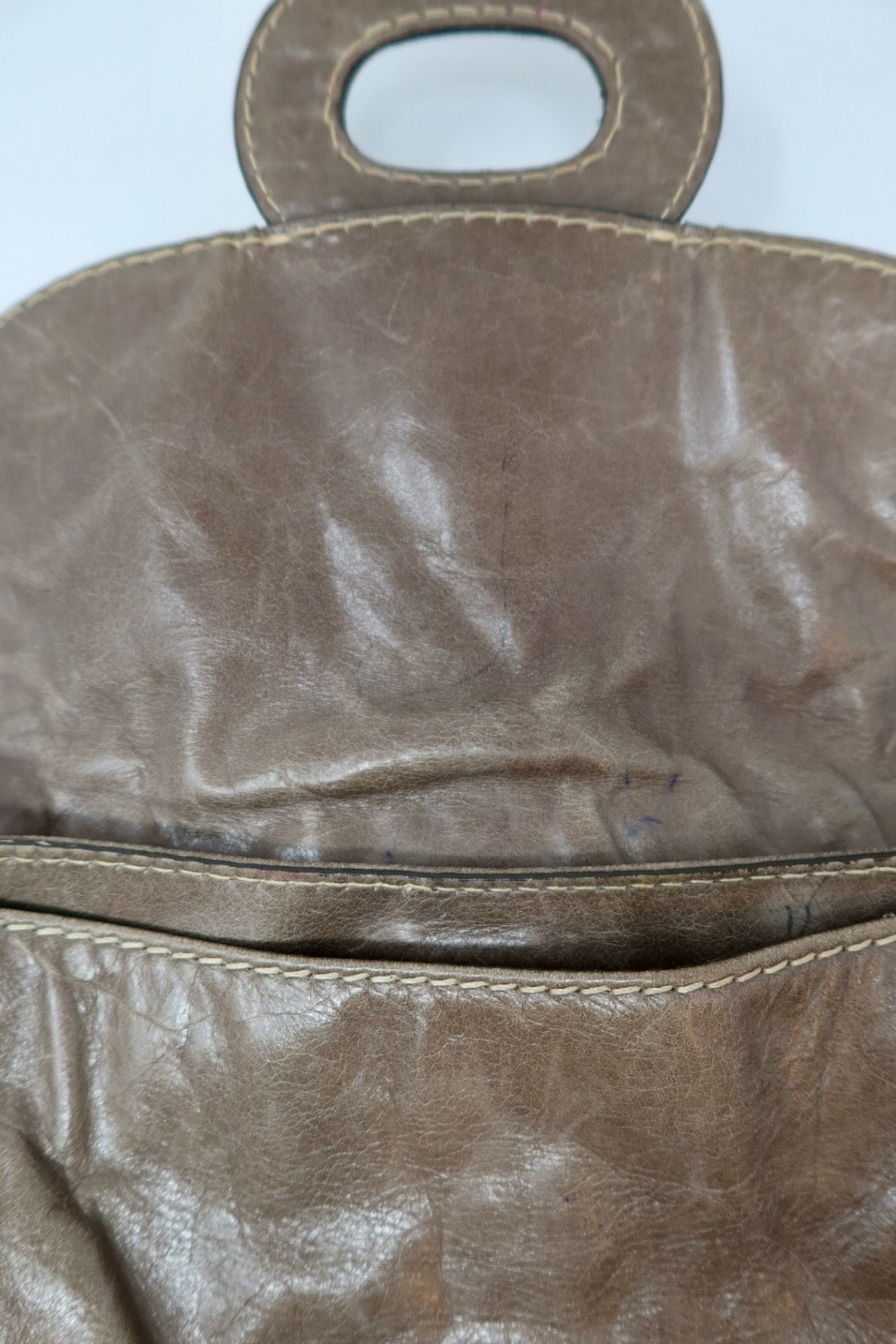 Prada Gray Hobo Bag