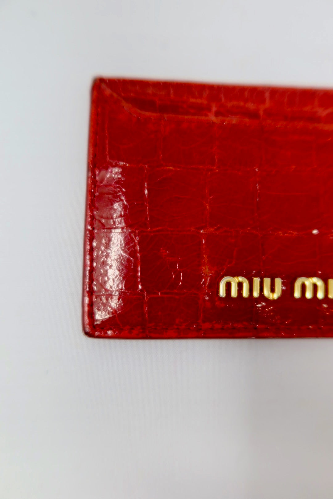 Miu Miu Red Wallet