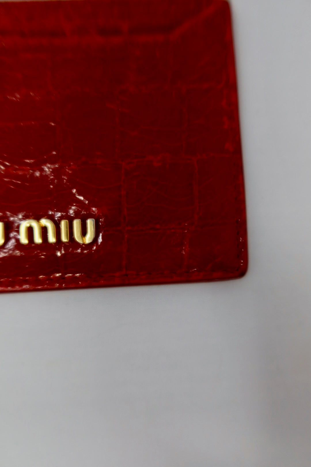 Miu Miu Red Wallet
