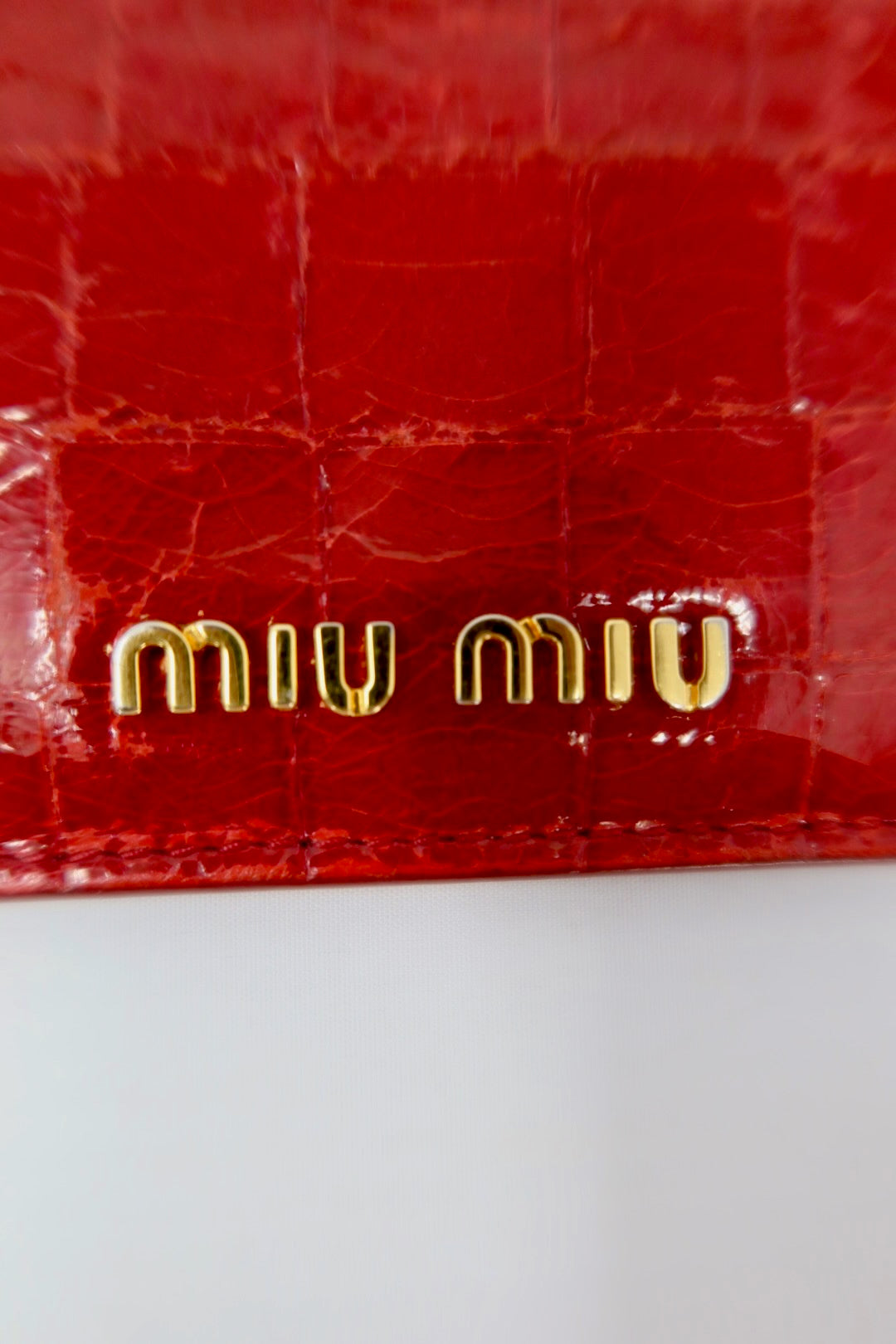 Miu Miu Red Wallet