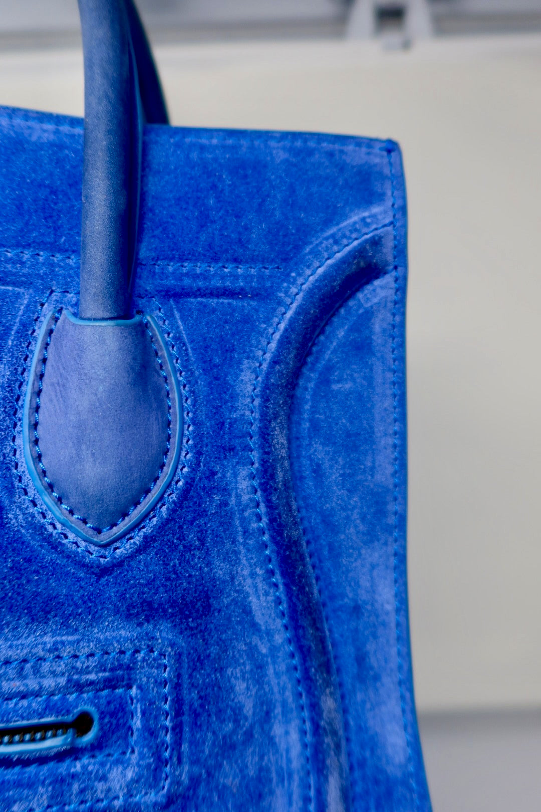 Celine Suede Blue Phantom