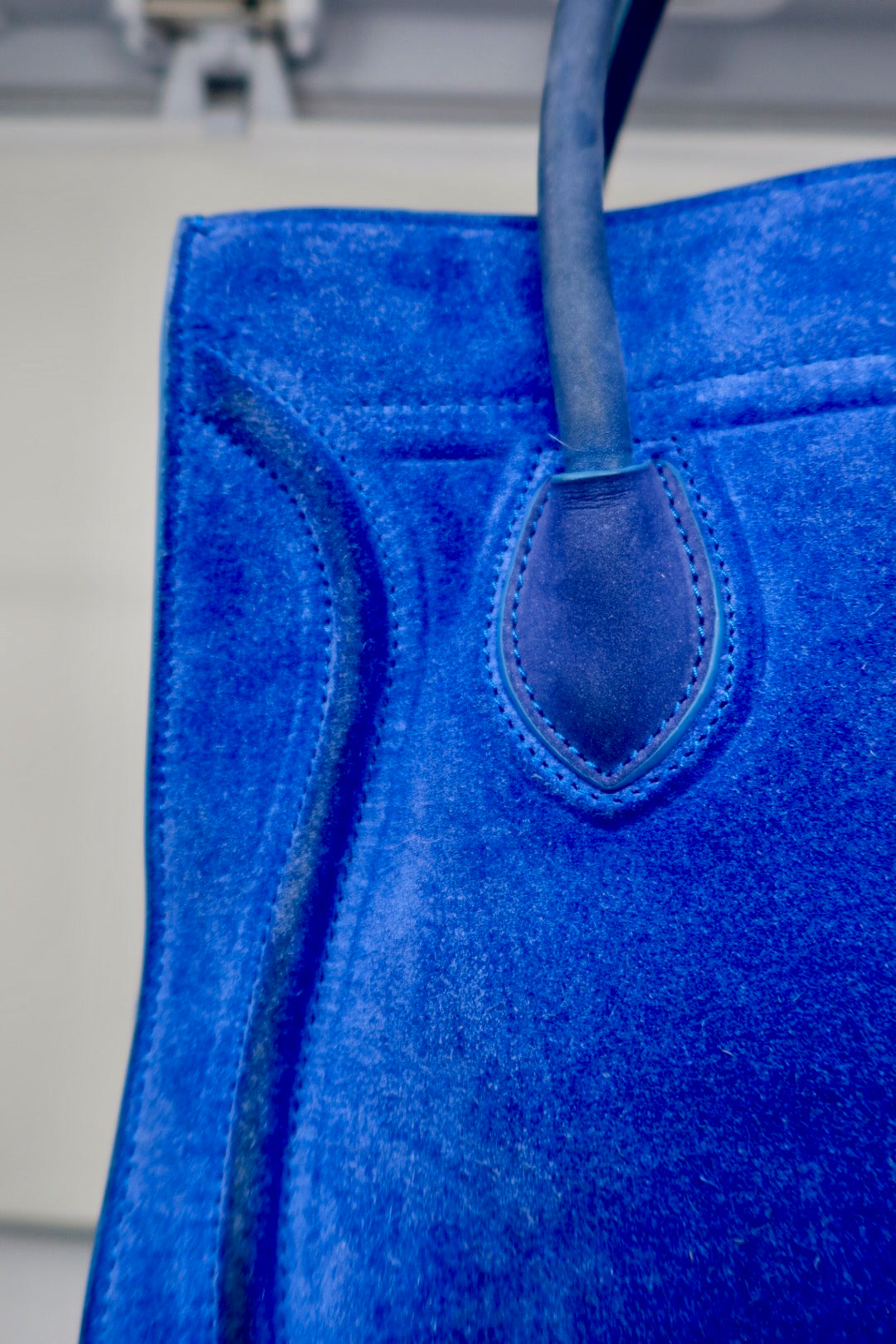Celine Suede Blue Phantom