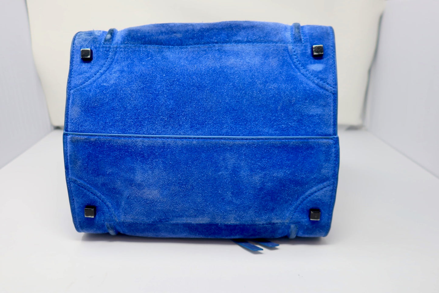 Celine Suede Blue Phantom