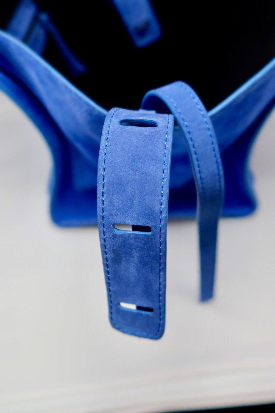 Celine Suede Blue Phantom
