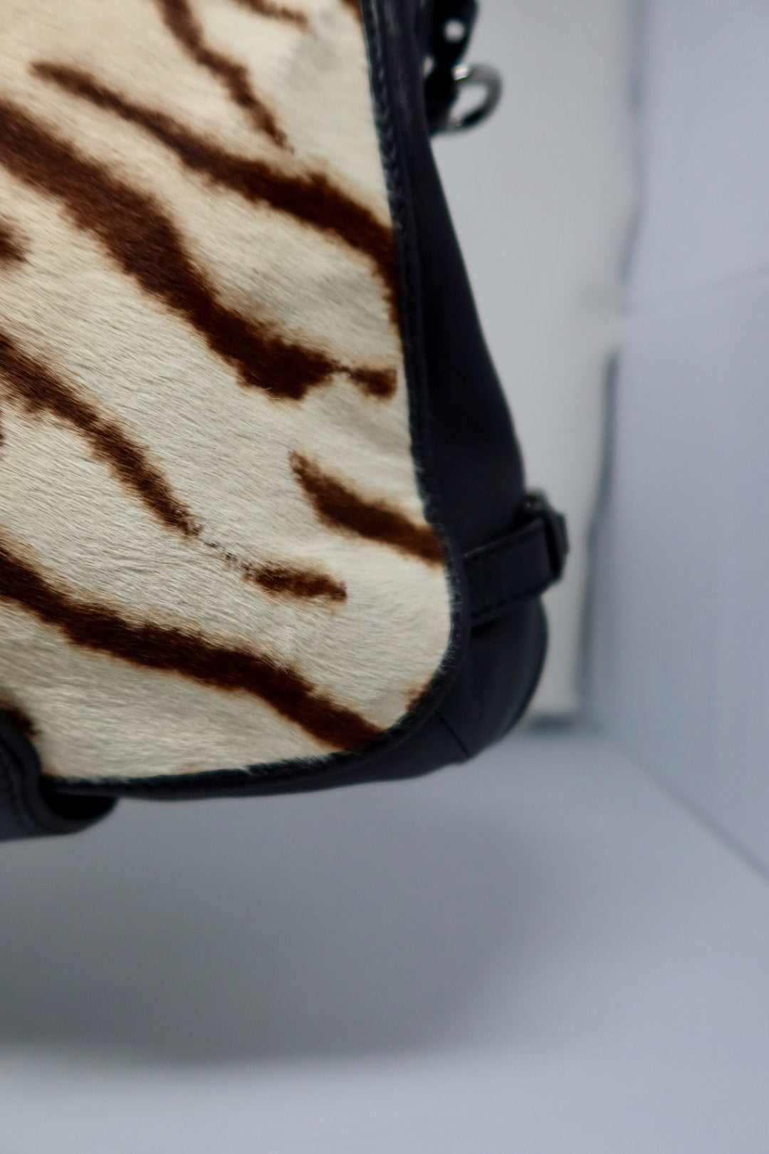 Celine Zebra Print Pony Hair (comes with strap)