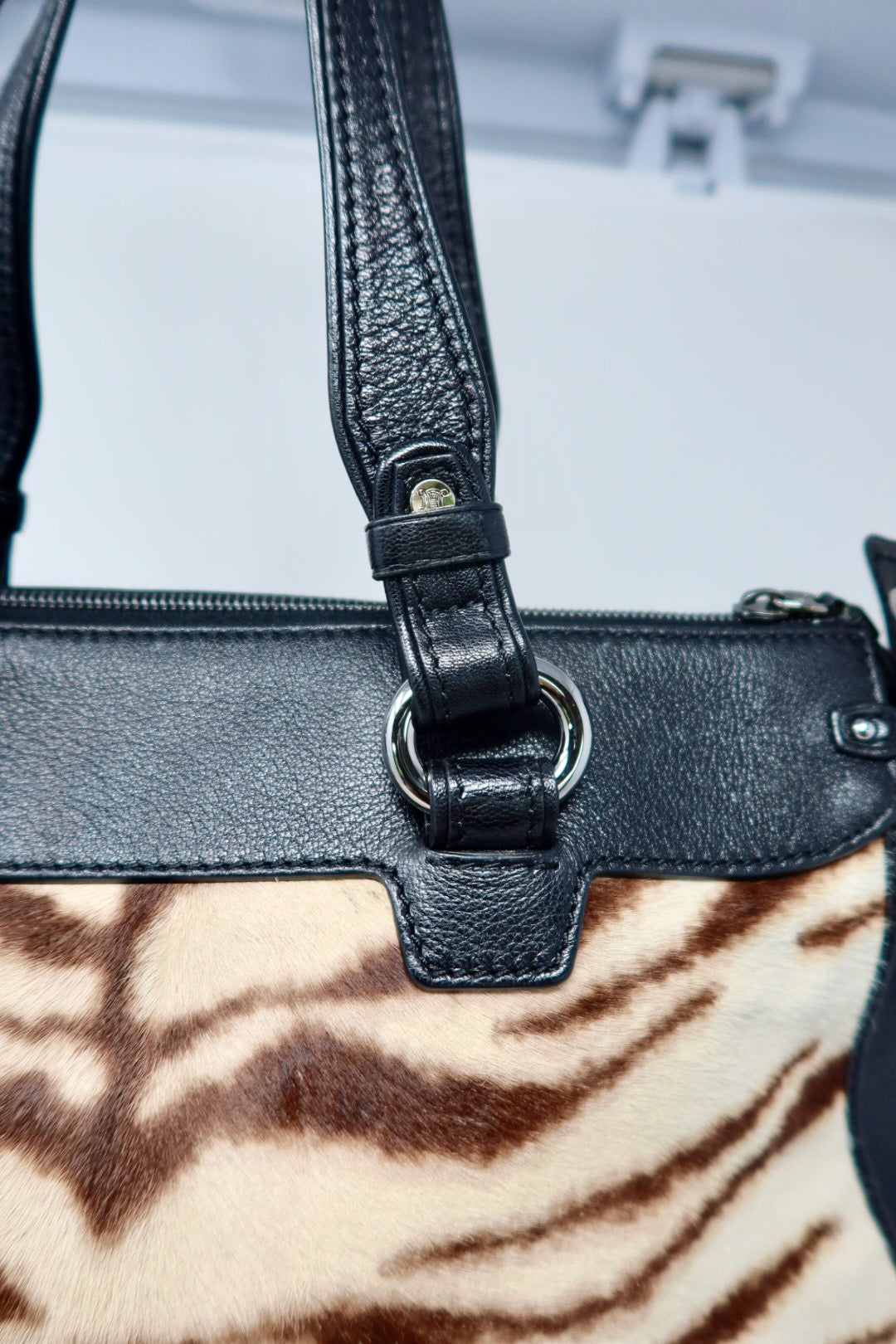 Celine Zebra Print Pony Hair (comes with strap)