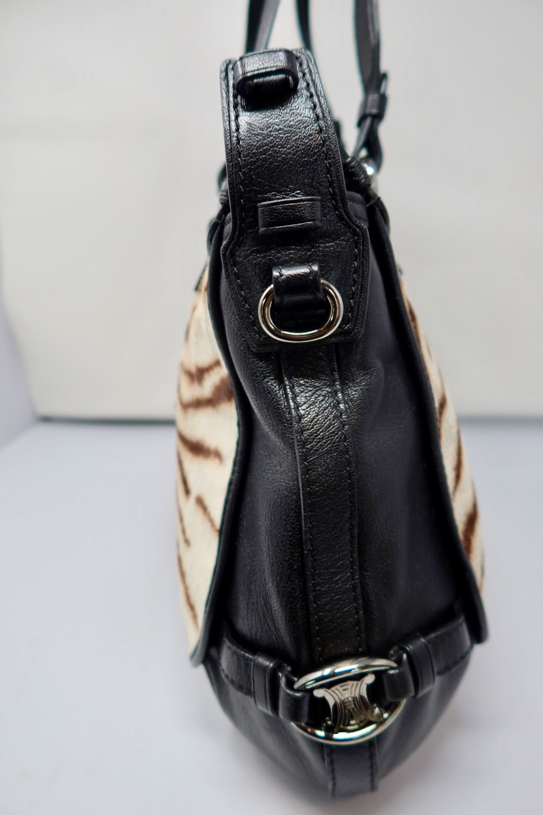 Celine Zebra Print Pony Hair (comes with strap)