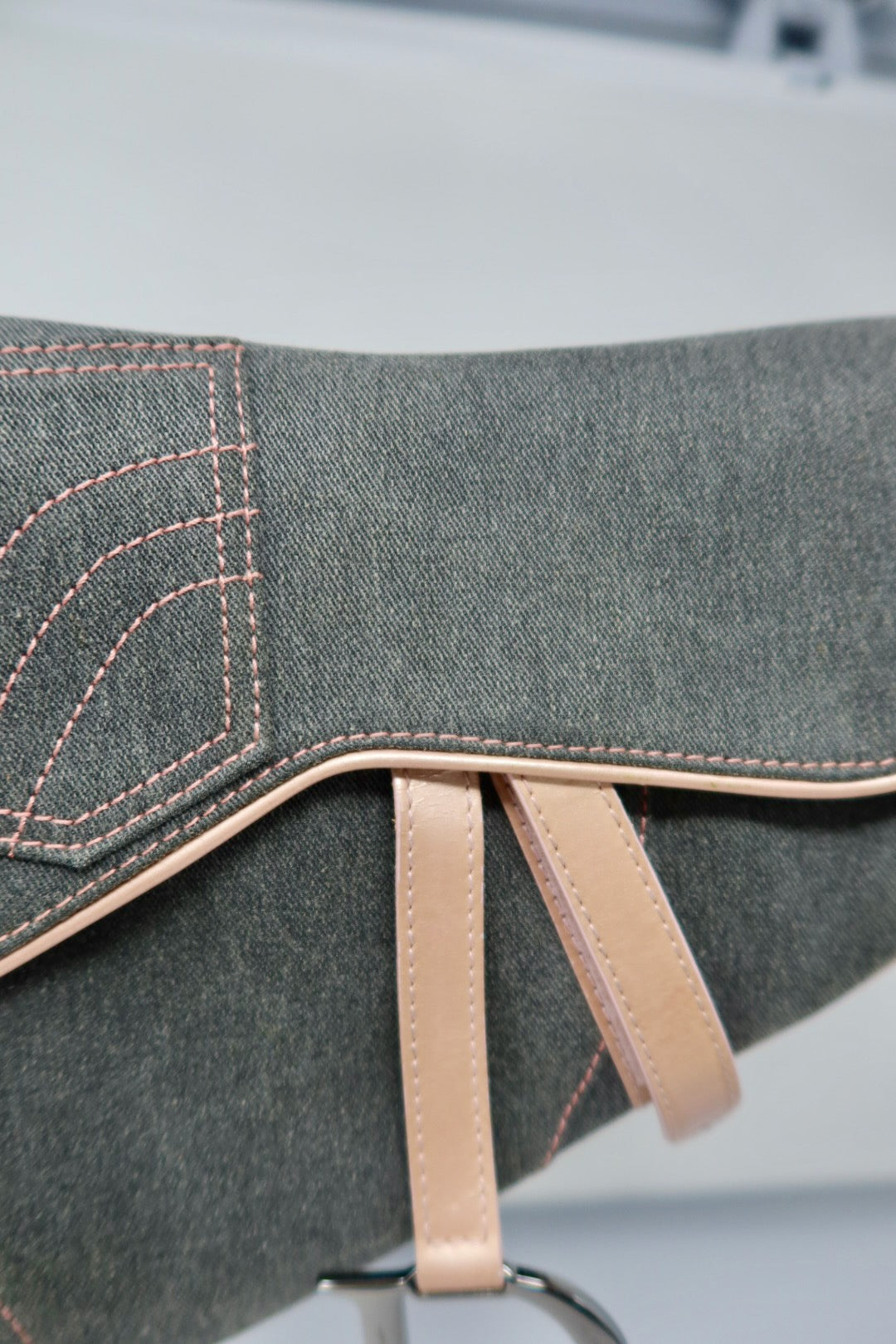 Christian Dior Saddle Gray