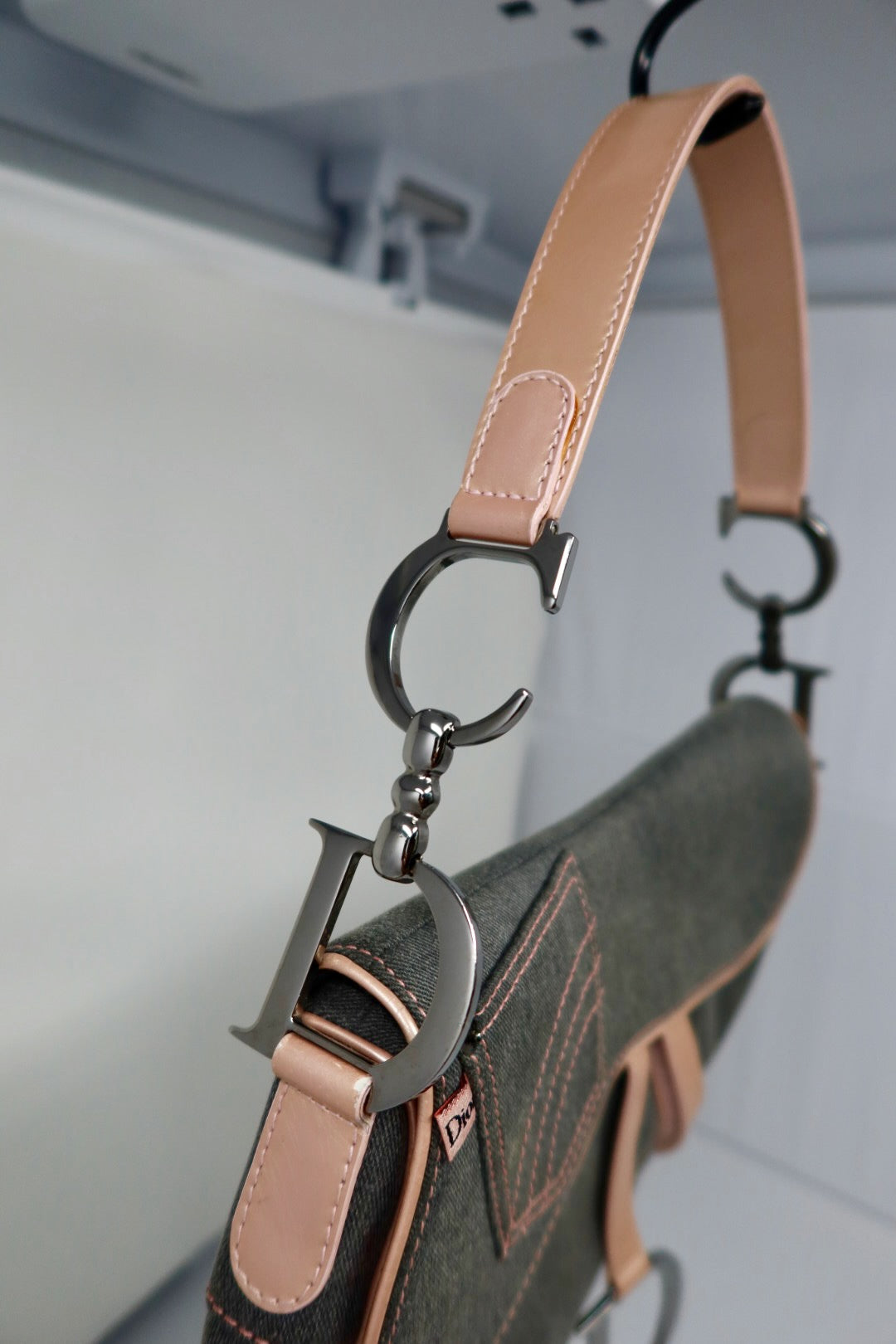 Christian Dior Saddle Gray