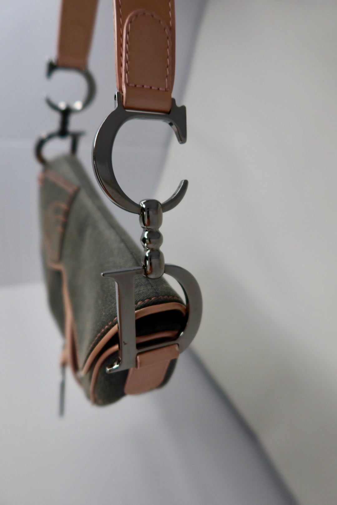 Christian Dior Saddle Gray