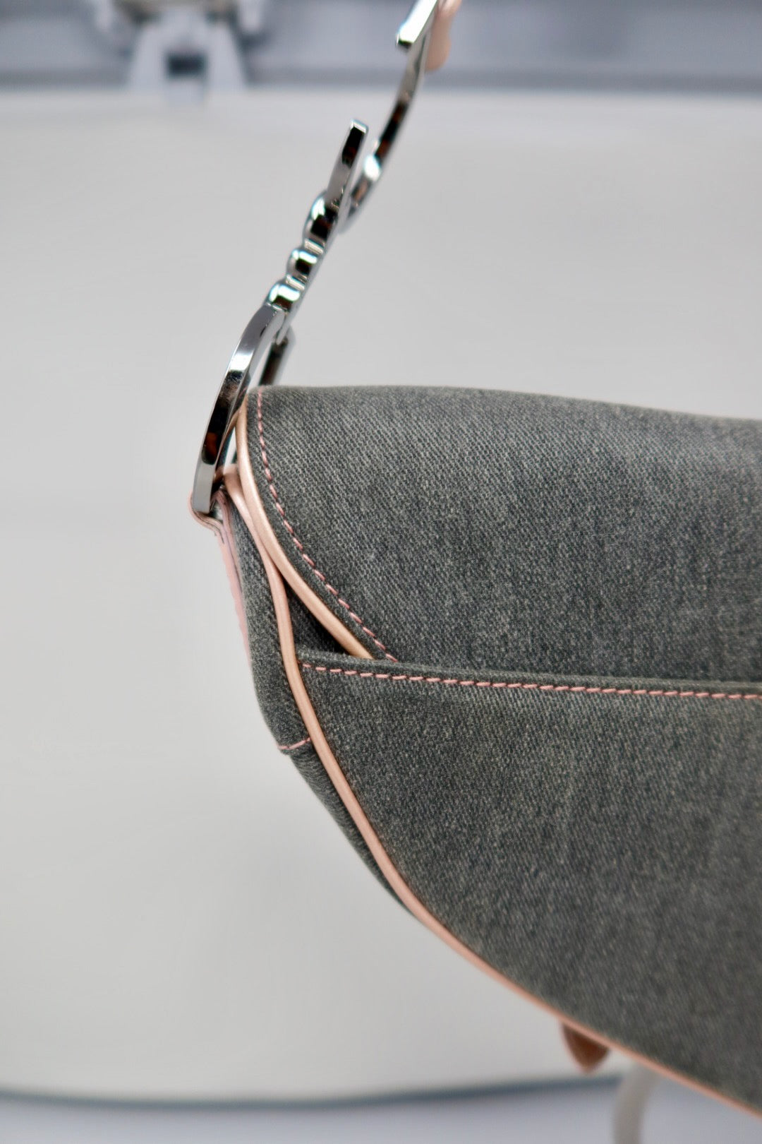 Christian Dior Saddle Gray