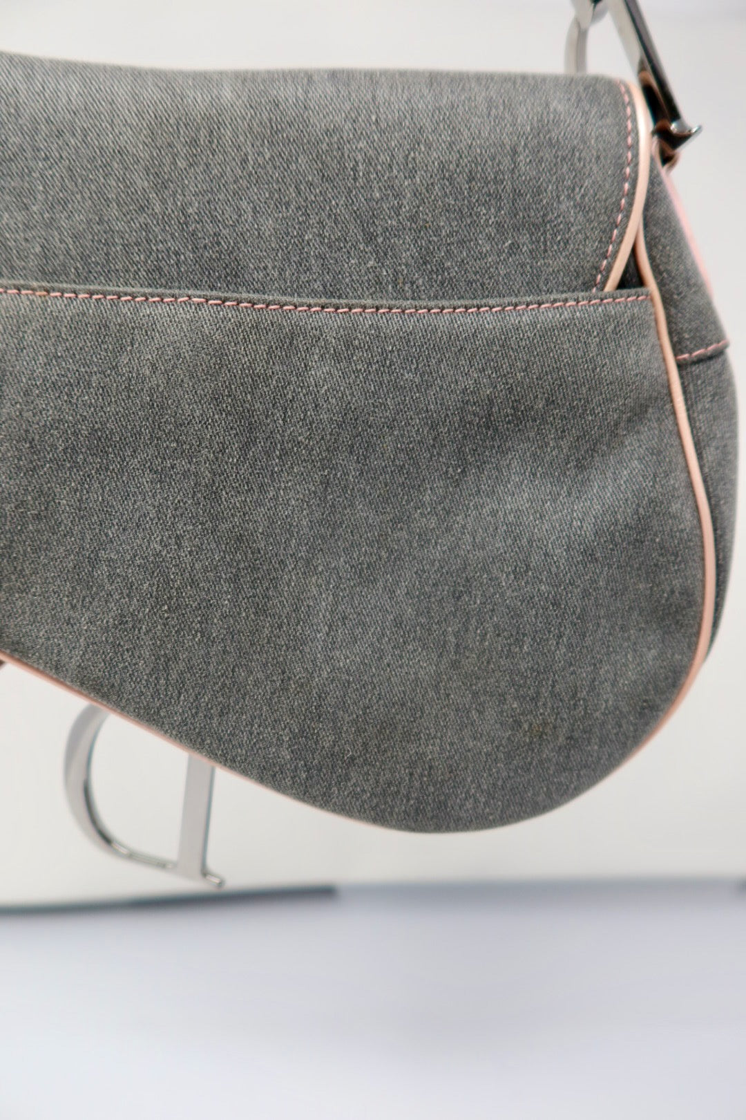 Christian Dior Saddle Gray