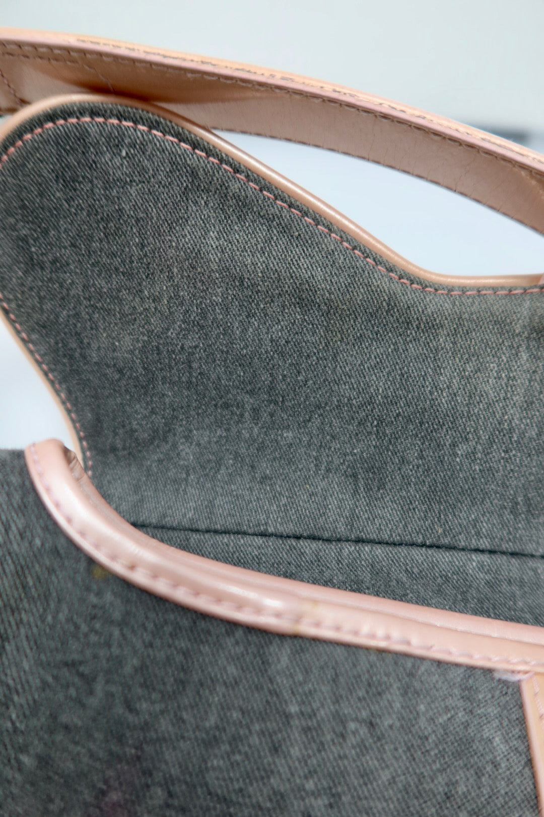 Christian Dior Saddle Gray