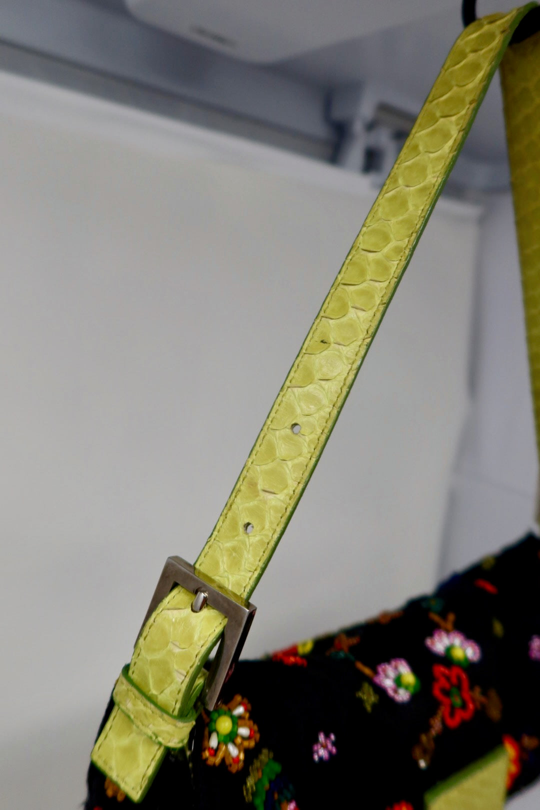 Fendi Baguette Beaded Floral