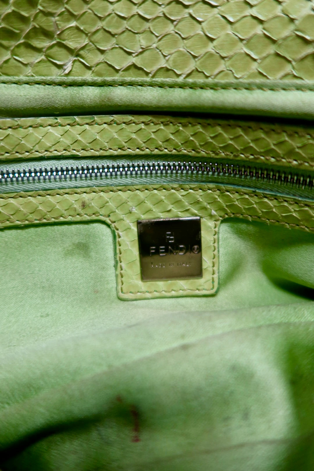 Fendi Baguette Beaded Floral