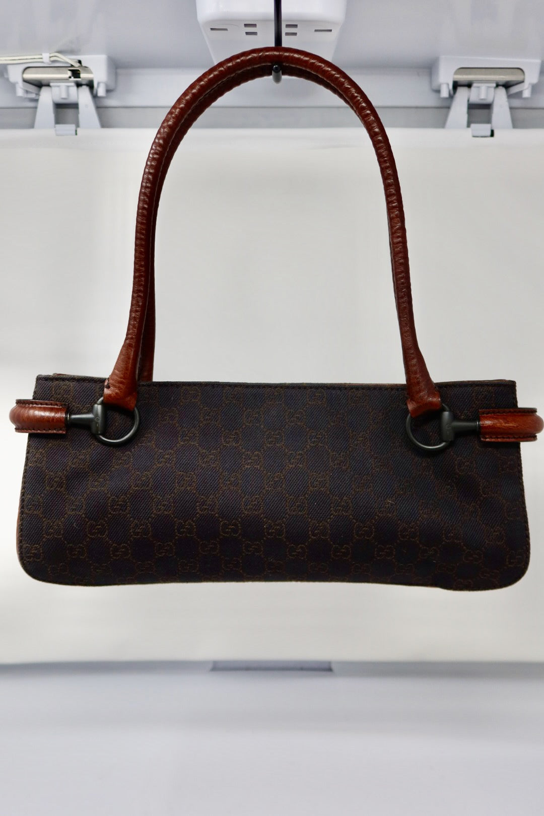 Gucci GG Canvas Horsebit Tote