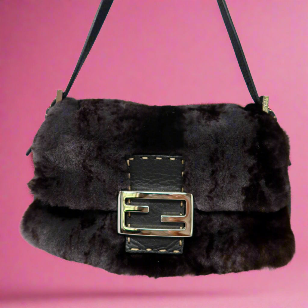 Fendi Furry Mini Baugette