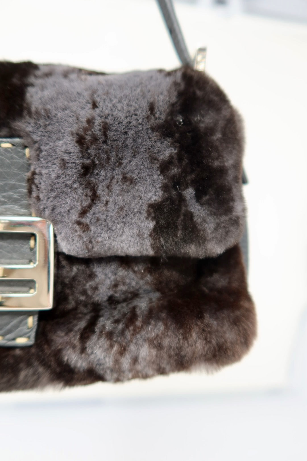 Fendi Furry Mini Baugette