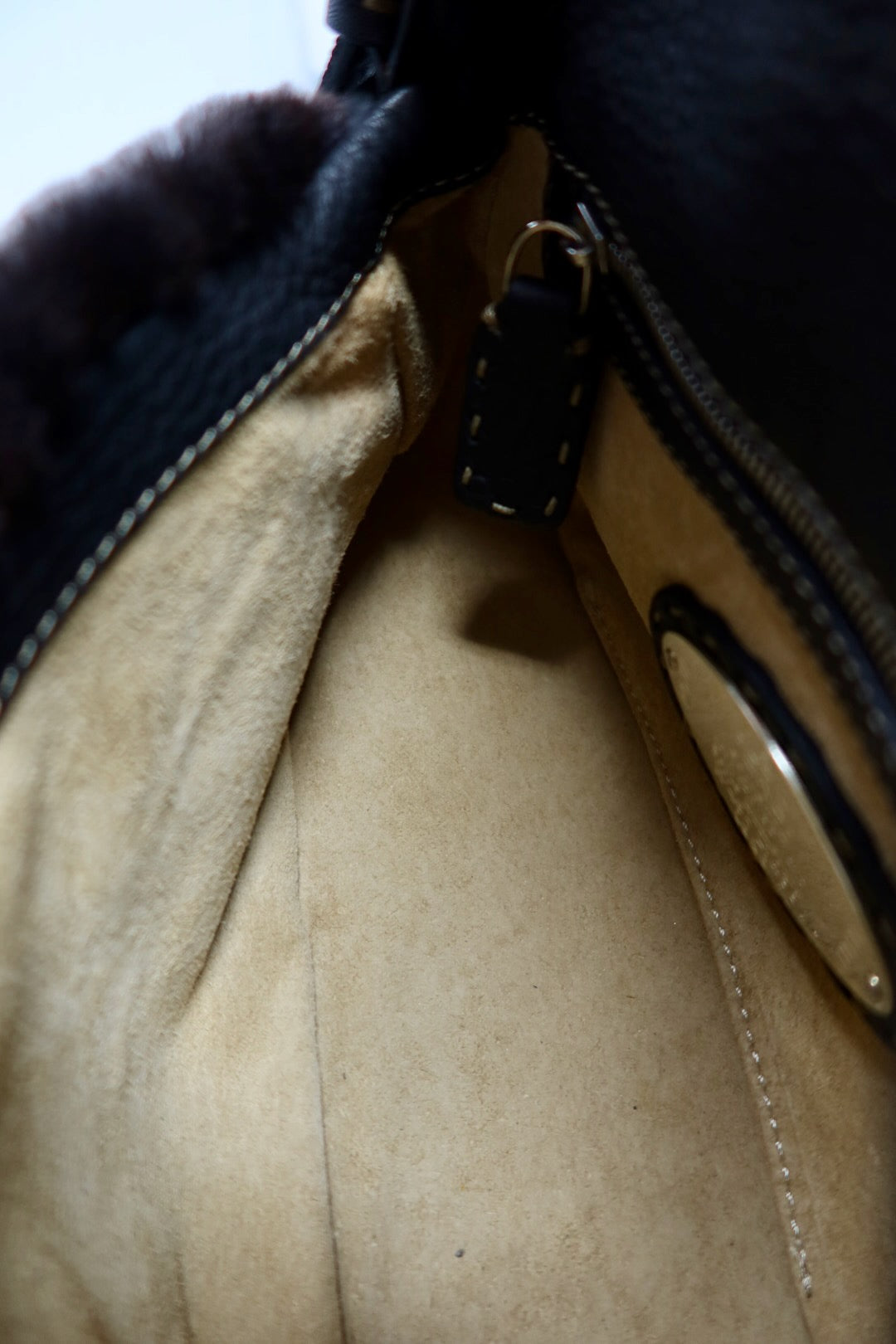 Fendi Furry Mini Baugette