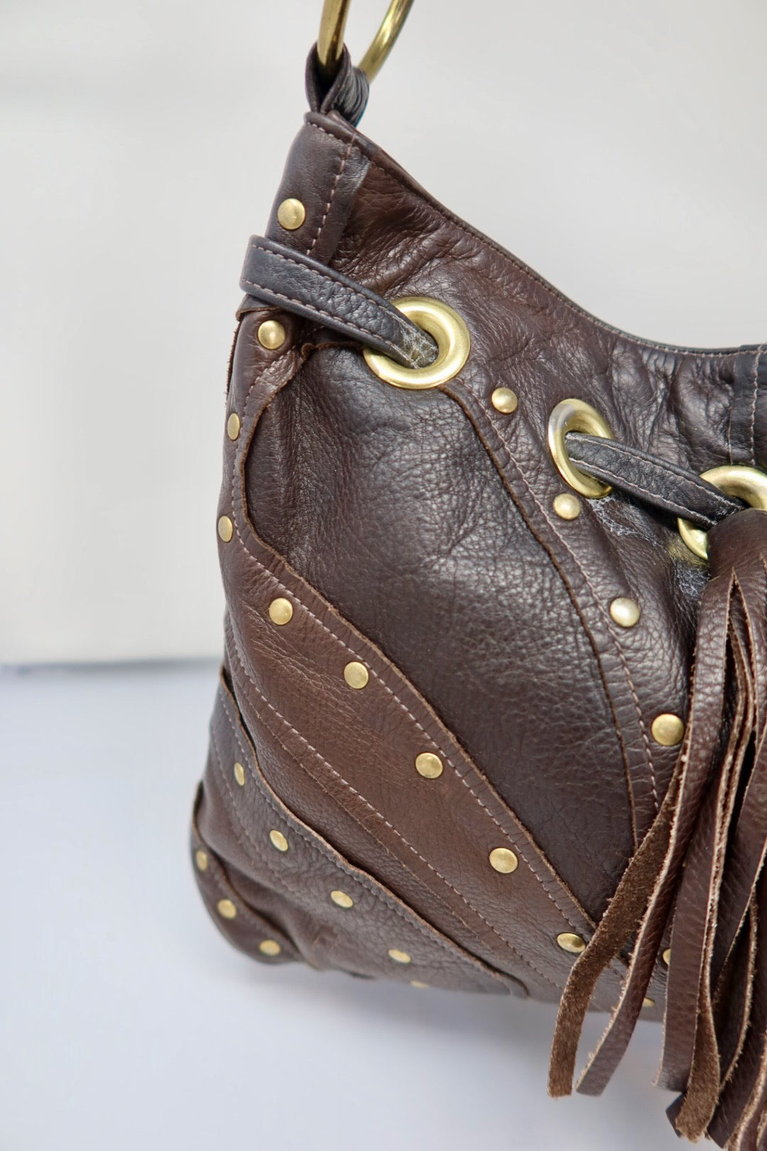 Bulga Brown Hobo Bag