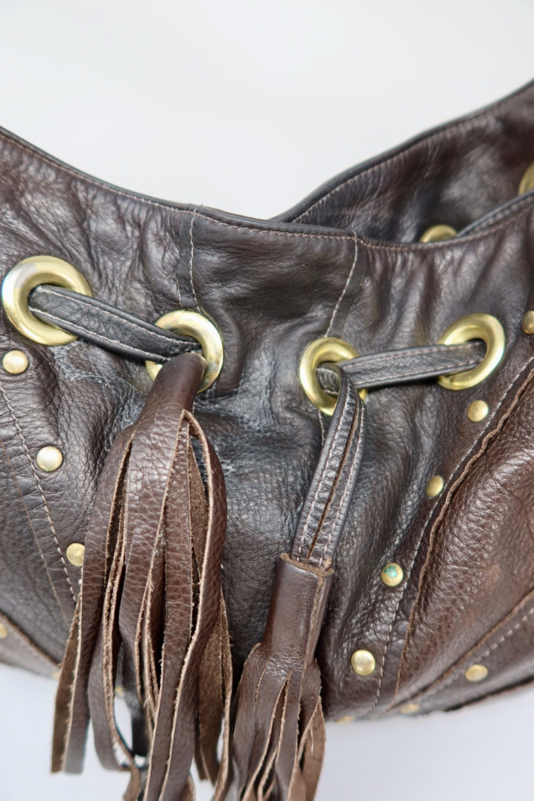 Bulga Brown Hobo Bag