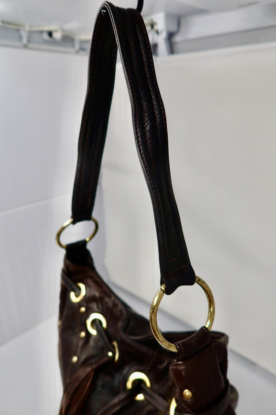Bulga Brown Hobo Bag